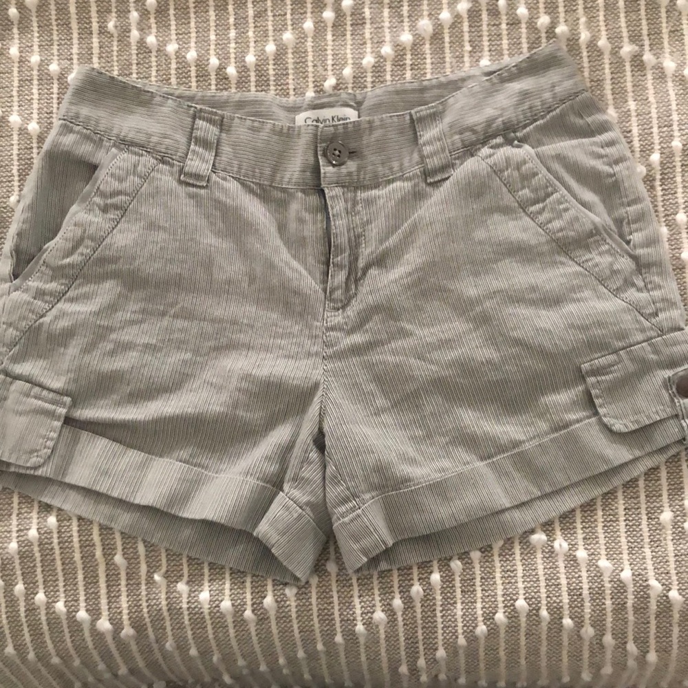 Cute striped Calvin Klein shorts